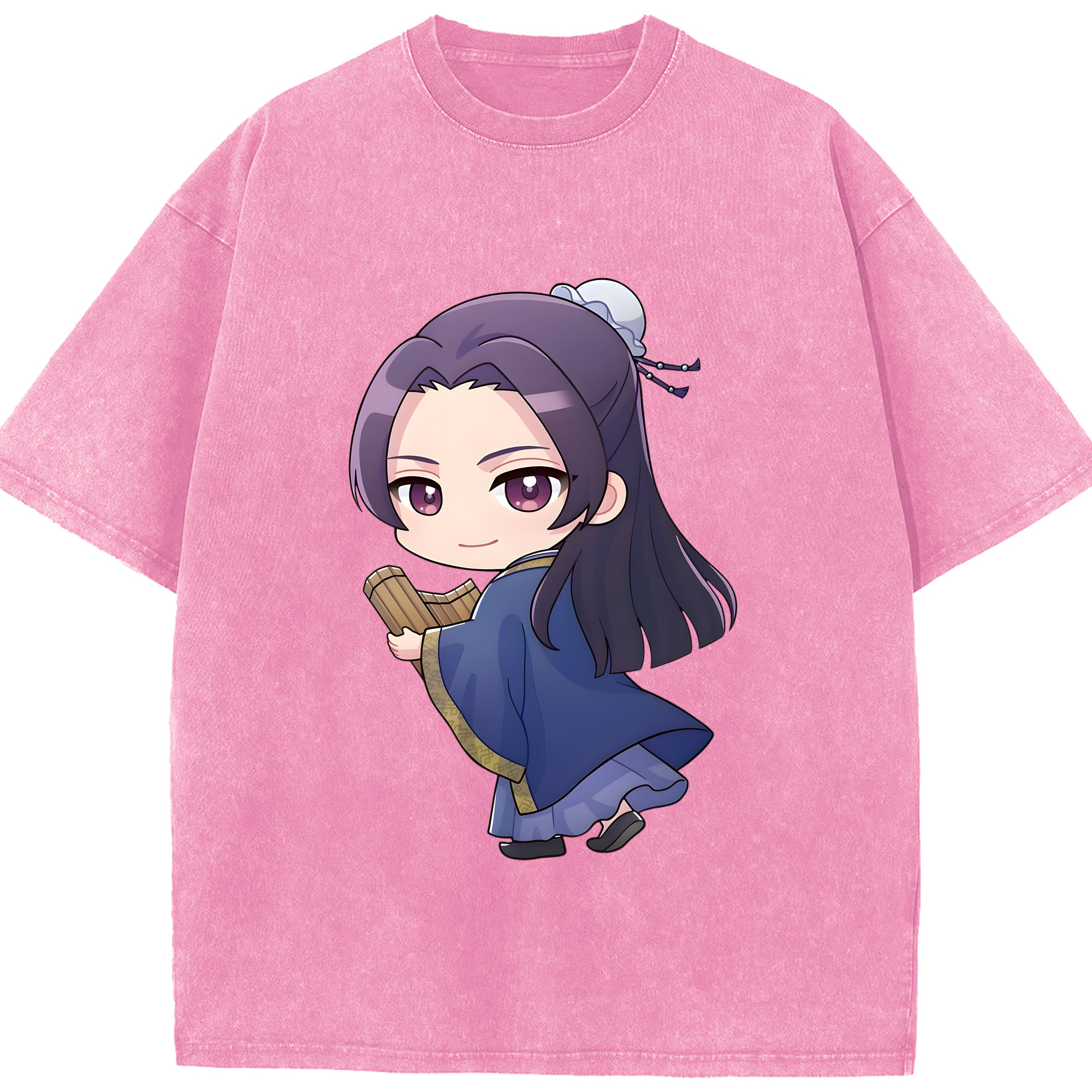 （画像用） 薬屋のひとりごと The Apothecary Diaries 綿100% ヴィンテージ風 半袖Tシャツ（フロントプリント）